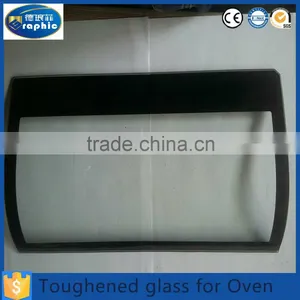 Fully Tempered and Polished Edge Curve Bent Glass Panel for Refrigerators Supplier's Choice thumbnail-6
