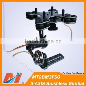 Maytech Sony Gimbal 3 Axis Brushless for Sony Camera for Multicopter Aerial Photography thumbnail-1