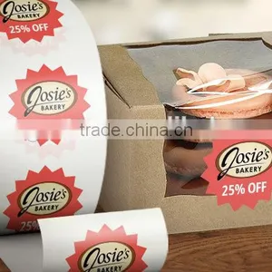 Custom Ptinted Label Vinyl Sticker, Logistic Private Label Waterproof thumbnail-3