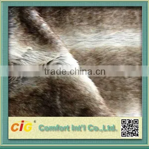Popular Printed Plush Fake Fur Fabric thumbnail-5