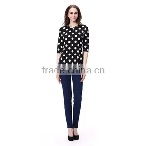 High Quality Designed Long Sleeve With Side Vent Top For Women thumbnail-3