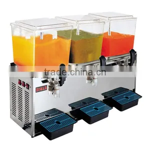 Commercial 2-tank Cold & 1-tank Hot Juice Machine W2LR-3T thumbnail-1