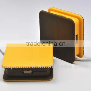 New Square 4 Port Usb Hub ,usb1.1/usb2.0 Optional thumbnail-1