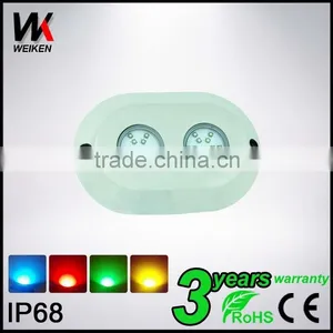 12v 120W Bluetooth RGB Wireless 316L Stainless Steel Swimming Pool Yacht Ship Marine Led Underwater Lights thumbnail-1