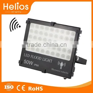 Led Flood Light With Sensor Microwave Radar Snesor Montion Led Light Slim Flood Light 50w Supplier's Choice thumbnail-1