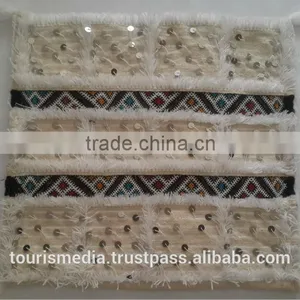 Cushion of Moroccan Wedding Blanket d3 thumbnail-1
