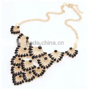 2015 Hot Selling Products Statement Necklace Luxury thumbnail-1