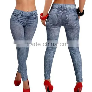 New Style The Thin Elastic Snowflakes Cowboy Feet Pants Render Women Pants thumbnail-4