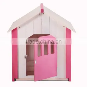 Dog Accessories Luxury Wooden Dog House thumbnail-1