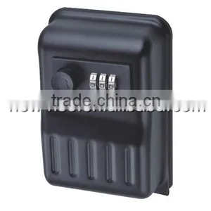 Wall Mounted Combination Code Key Storage Security Safe Box thumbnail-1