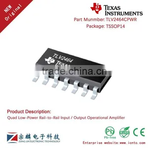 Genuine Original TLV2464CPWR TSSOP14 TLV2464 Operational Amplifier thumbnail-1