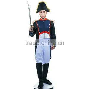 Halloween Party Adult Men Wholesale Napolen Fancy Dress Instant Costume Quality Choice thumbnail-1