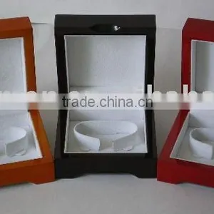 Contrast Leather Watch MDF Watch Boxes thumbnail-1