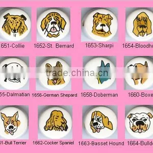 Ceramic Beads With Dogs Images thumbnail-1