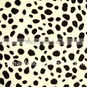 Cotton Spandex Printed Velvet Fabric thumbnail-1