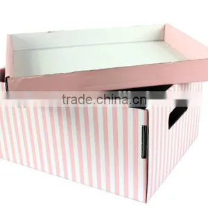 Folding Storage Finishing Paper Books Pink Bag Sundry CD Box Remote Control thumbnail-1