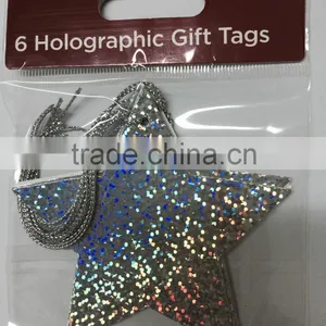 Customized 6 Holographic Gift Tags thumbnail-2