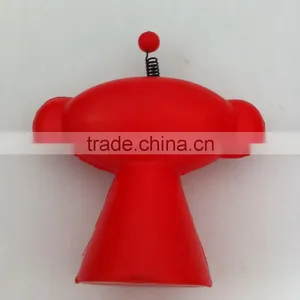 Red Doll Antistress Toy With Spring thumbnail-3
