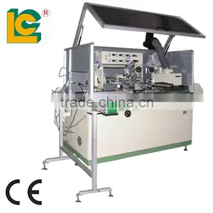 Automatic Single Cylindrical UV Automatic One Colour Semi-automatic Screen Printing Machine LCB-150UV-1 thumbnail-1