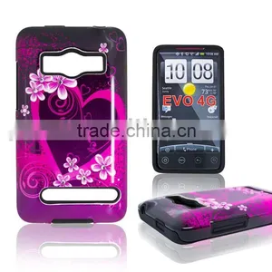 HOTTEST DESIGN BACK COVER FOR HTC EVO 4G COMBO CASE thumbnail-1