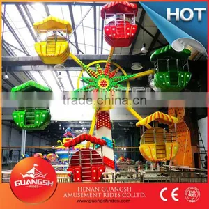 Happy Children Funfair Playground Mini Ferris Wheel for Sale thumbnail-1