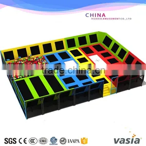 2016 Hot Selling Children Trampoline Indoor Playground Equipment thumbnail-1