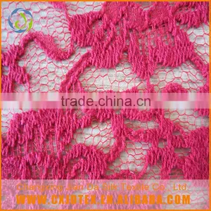 Best Quality the Most Popular Low Price New Embroidery Lace Fabric thumbnail-1