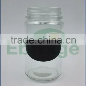 Customized Glass Drinking Mason Jar With Colored Cap and Straw thumbnail-5