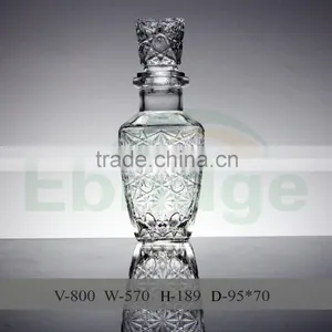 800ML Large Glass Wine Decanter Bottle thumbnail-1