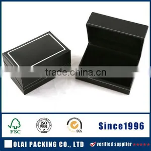 Promotional Jewelry Ring Case in Black Color thumbnail-1