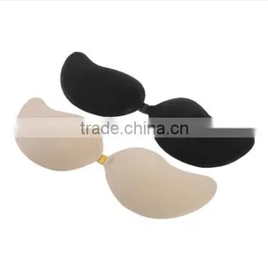 Wholesale Hot Selling Push Up Invisible Silicone Strapless Bra thumbnail-2