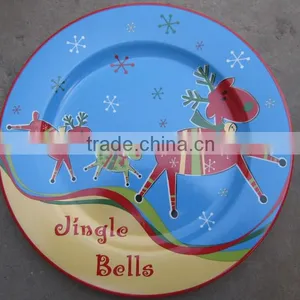 China Plates With Wholesale Price, Ceramic Plate With Christmas Pattern thumbnail-1