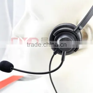 Stylish Over the Head Noise Cancelling Headset Lightweight Adjustable Custom Elastic Headband thumbnail-3