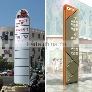 Standing Pylon Sign Custom Graphic Outdoor Sign Board thumbnail-1