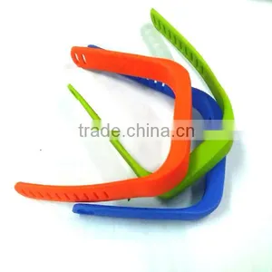 Cheap Silicone Watch Strap, /slap Glow in the Dark Rubber/custom Various Size Watch Band thumbnail-1