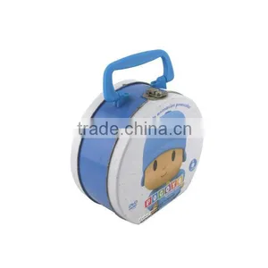 Metal Lunch Box, Tin Lunch Box, Tin Box With Handle thumbnail-1
