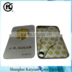High Quality Tinplate Rectangular Candy Tin Box(Push Over) thumbnail-2