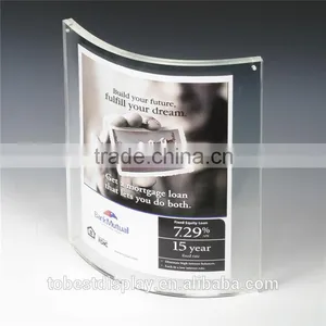 Flexible Display Price, Transparent Display Price, Acrylic Price Tag Display thumbnail-1