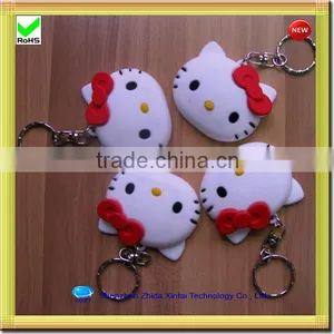 3D Animal Silicone Led Minion Keyrings thumbnail-1