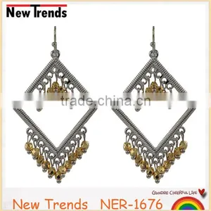 Charming Elegant National Style Women Vintage Bohemia Earrings thumbnail-1