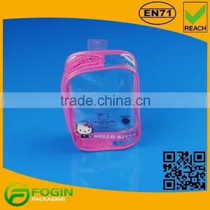 Clear Pvc Zipper Bag With Piping thumbnail-4
