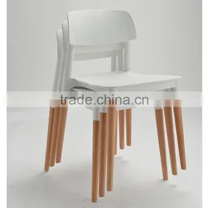 Black White Color New Plastic Low Back Patio Garden Chair thumbnail-5