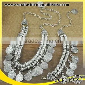 Coin Wholesale Fashion Jewelry Set, Necklace Jewelry Set thumbnail-3