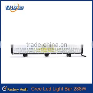 Super Bright Waterproof 45 Inch 288w 4x4 Offroad 12 Volt Led Light Bar thumbnail-3
