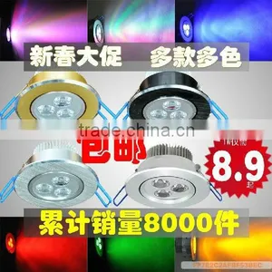 Dimmable 4w 3w 5w Led Celling Downlighting COB Dimmable 30D 15w LED Celling Downlight CE,FCC,ROHS,SAA Approved Led Cob Downlight thumbnail-1