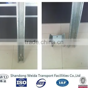 Highway Guardrail Used Galvanized Steel Beam Post C Type Post thumbnail-3