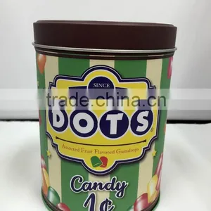 Wholesale Custom Round Tin Box With Lift off Lid thumbnail-5