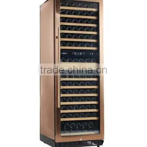 Shentop Newest Style Stainless Steel Compressor Wine Cooler STI-B480D Dual Zones Wine Fridge thumbnail-2