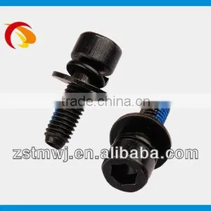 High Quality Black Zinc Combine Screw M6*35 thumbnail-1