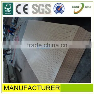 Maple Melamined High Quality Perforated Board,acoustic Perforated Gypsum Board thumbnail-1